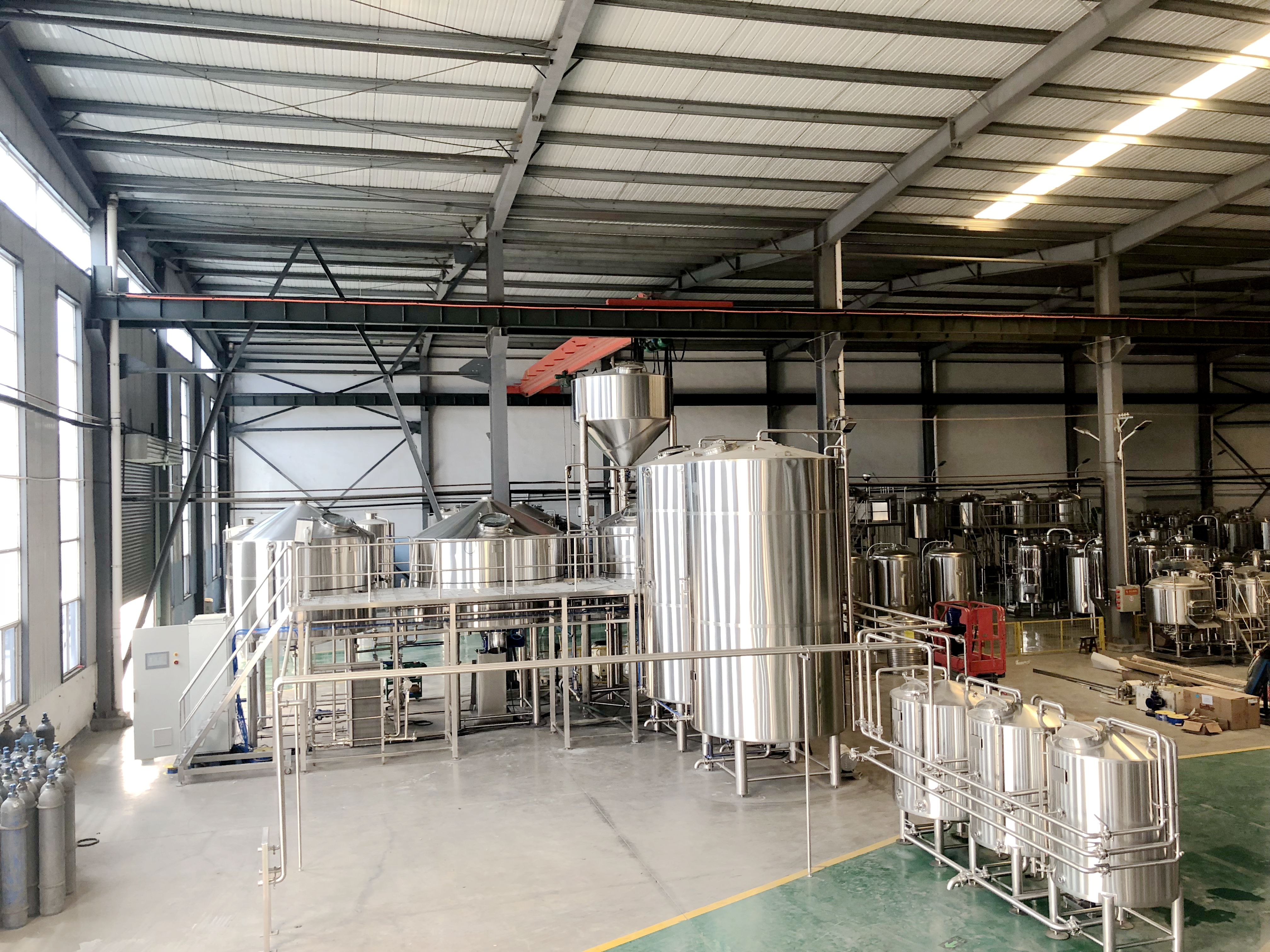 <b>5000L three vessels brewhouse system+80</b>